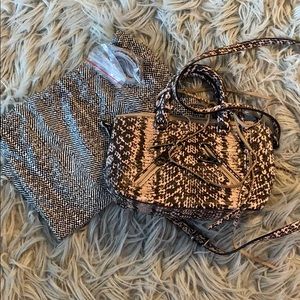 ONE DAY SALR Rebecca Minkoff python bag